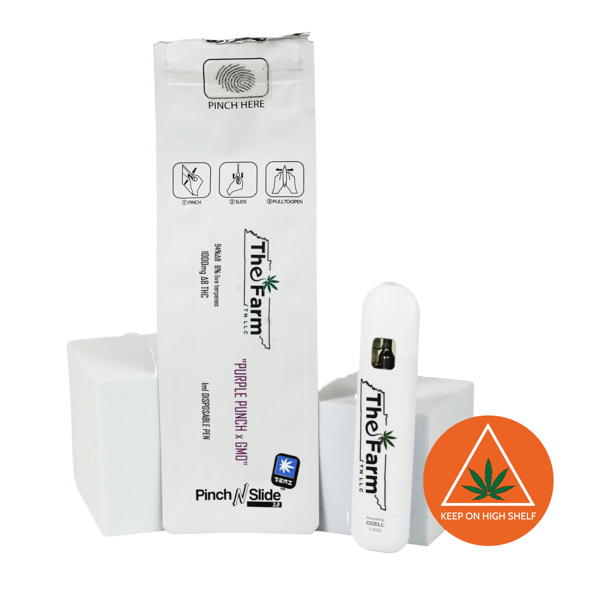 Delta 8 THC Disposable Pen The Farm TN